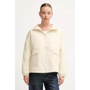 United Colors of Benetton geacă culoarea bej, de tranziție, oversize, 2YRYDN080 imagine