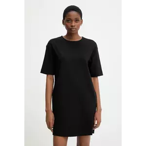 United Colors of Benetton rochie culoarea negru, mini, drept, 47CKDV0BW imagine