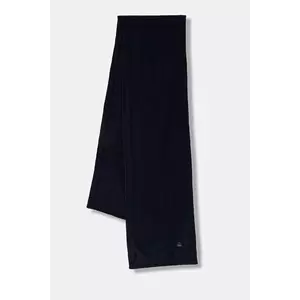 United Colors of Benetton eșarfă cu lână culoarea bleumarin, uni, 122HDU01O imagine