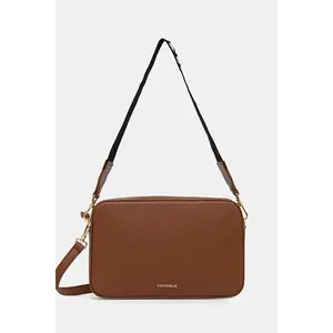 Coccinelle poșetă de piele TEBE culoarea violet, E5.MN5.52.01.01 imagine