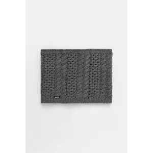 Eisbar o eșarfă cu lână Afra Loop culoarea gri, uni, E80136 imagine