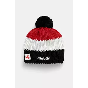 Eisbar căciulă din amestec de lână Star Pompon MÜ SA culoarea roșu, E33172 imagine