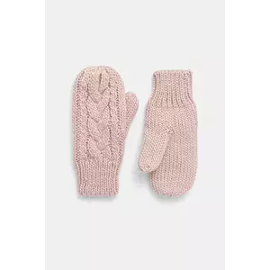 Eisbar mănuși cu lână Afra Mittens culoarea roz, E80135 imagine
