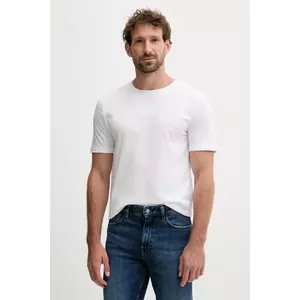 Lindbergh tricou din bumbac culoarea alb, cu imprimeu, 30.400200B imagine