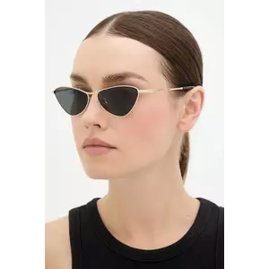 Saint Laurent ochelari de soare culoarea auriu, SL 830 imagine
