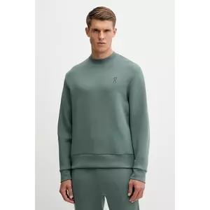 On hanorac Focus Tech culoarea verde, uni, 1MF30310153 imagine