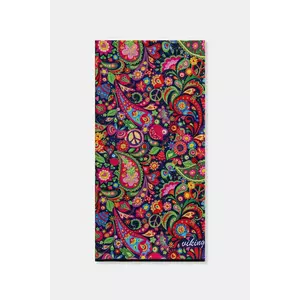 Viking fular împletit culoarea roz, cu imprimeu, 430/22/6519 imagine