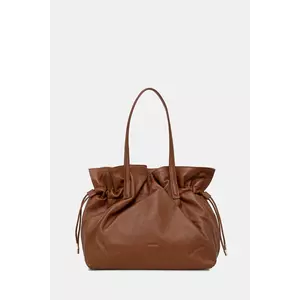 Marella poșetă de piele culoarea maro, 2523519047200 imagine