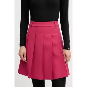 United Colors of Benetton fustă culoarea roz, mini, evazați, 4R4CD004W imagine