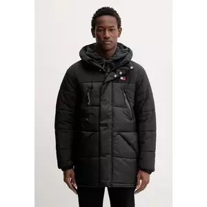 Tommy Jeans geacă culoarea negru, de iarnă, oversize, DM0DM22249 imagine