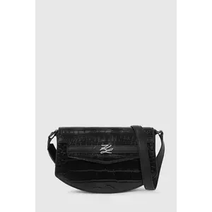 Karl Lagerfeld poșetă de piele Karl Lagerfeld Studio culoarea negru, A4W30135 imagine