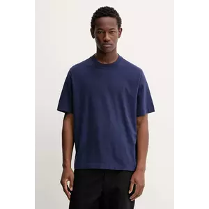 Abercrombie & Fitch tricou din bumbac culoarea bleumarin, uni, KI124-5394-200 imagine