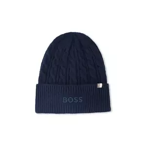 BOSS căciulă copii culoarea bleumarin, J52624 imagine