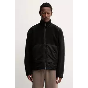 adidas Originals hanorac fleece Premium Essentials culoarea negru, uni, JY2639 imagine