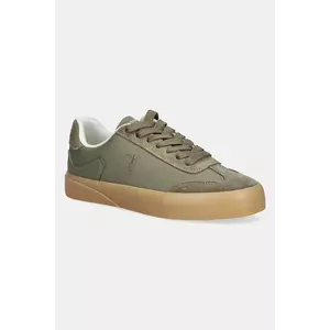 Trussardi sneakers din piele culoarea verde, N028S000928N imagine
