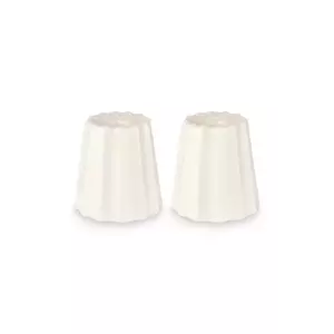 vtwonen sfeșnic decorativ 5, 6 x 6 cm 2-pack culoarea alb imagine