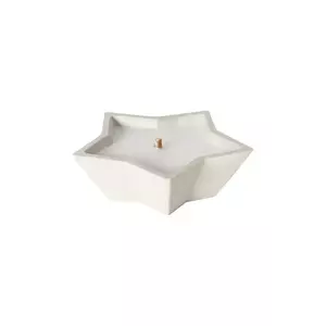 Boltze lumânare decorativă Bonko 5, 5 x 22cm culoarea alb imagine