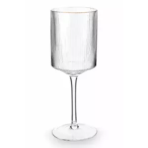 vtwonen pahar de vin Gold Rim 400 ml culoarea transparent imagine