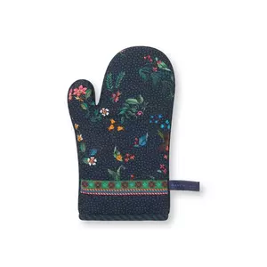 Pip Studio mănușă de cuptor din bumbac Berry Blues 29 x 15 cm imagine
