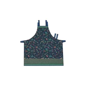 Pip Studio șorț de bucătărie din bumbac Berry Blues 85 x 88 cm imagine