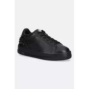 Love Moschino sneakers din piele culoarea negru, JA15305G0NIAL00A imagine