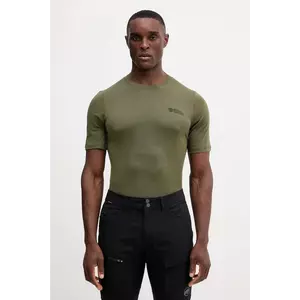 Fjallraven tricou sport Abisko culoarea verde, uni, F86977-625 imagine