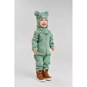 Reima fular circular din lână pentru copii Kuuraan culoarea verde, 5300214B imagine