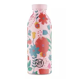 24bottles sticlă termică Clima 500ml Pink culoarea roz, Clima.500.Pink imagine