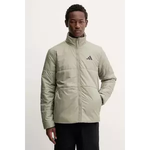 adidas geacă Bsc Climawarm 3 culoarea verde, de tranziție, JX7760 imagine