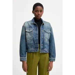 Pepe Jeans geacă jeans de tranziție, oversize, PL40243325W0 imagine