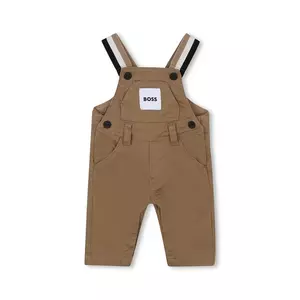 BOSS pantaloni scurți culoarea maro, J52517 imagine