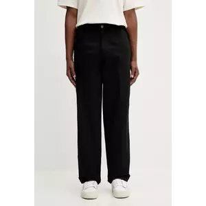 Dickies pantaloni bărbați culoarea negru simplu DK0A8671 imagine