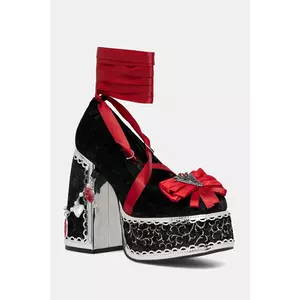 Koi Footwear pumps culoarea negru, cu toc drept, DBP78 imagine