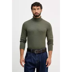 Lindbergh pulover culoarea verde, light, cu guler, 30-80094 imagine