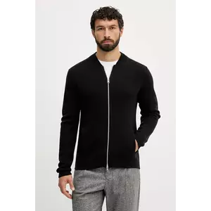 Lindbergh cardigan din amestec de lână culoarea negru, 30.825045 imagine