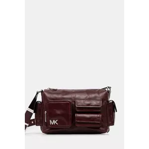 MICHAEL Michael Kors poșetă de piele culoarea bordo, 30S5SM3L8Y imagine