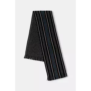 Paul Smith eșarfă de lână culoarea negru, cu imprimeu, M1A-151F-T643 imagine