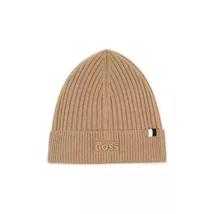 BOSS căciulă din lână pentru copii culoarea maro, J52650 imagine