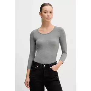 United Colors of Benetton body culoarea gri, 3P2Y3B005 imagine