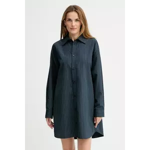 G-Star rochie 0 culoarea bleumarin, mini, oversize, D26979.E084 imagine