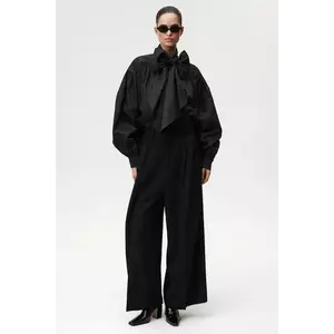 Undress Code bluză culoarea negru, uni, 1057 imagine