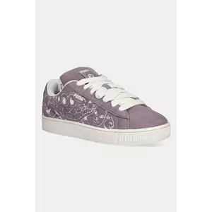 Puma sneakers din piele întoarsă Suede XL RIPNDIP culoarea violet, 403651 imagine
