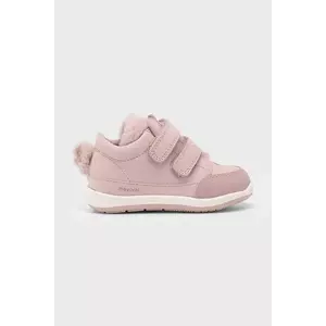 Mayoral încălțăminte din piele pentru copii culoarea roz, 42589 imagine