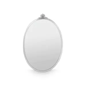 vtwonen oglindă de perete Silver 56 x 35 x 2 cm culoarea gri imagine