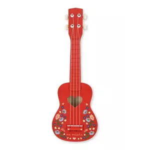 Konges Sløjd jucărie pentru copii UKULELE FLOWER GLOSSY FSC KS104024 imagine