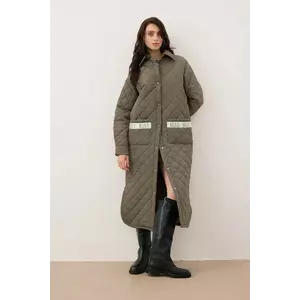 Bizuu geacă MAREVIA culoarea verde, de tranziție, oversize, MAREVIA KHAKI imagine