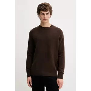 FROM FUTURE pulover de cașmir culoarea maro, light, MPR01486 imagine
