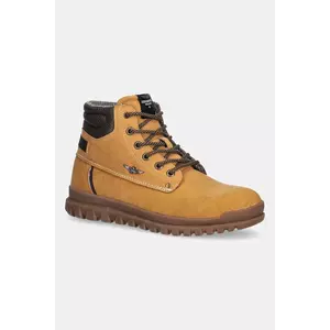 Aeronautica Militare bocanci STIVALETTO culoarea maro, 252SC0317UCT04247 imagine