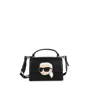 Karl Lagerfeld poșetă fete culoarea negru, Z31024 imagine