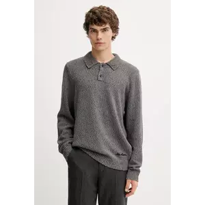 Les Deux pulover de bumbac Billy culoarea gri, light, 1000556 imagine